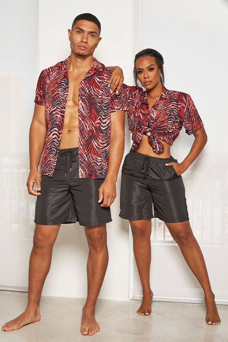 LAGUNA NIGHTS SHIRT-MULTIZEBRA PRINT - Image 3