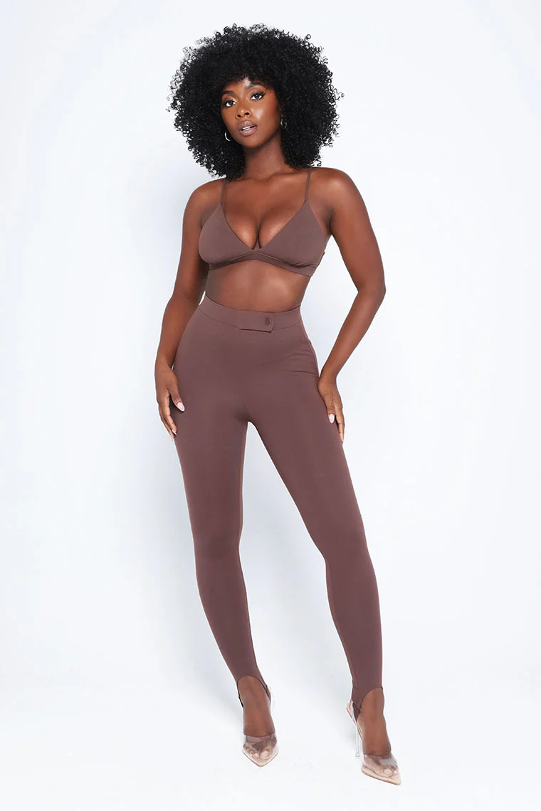 OB ESSENTIALS BRALETTE-CHOCOLATE
