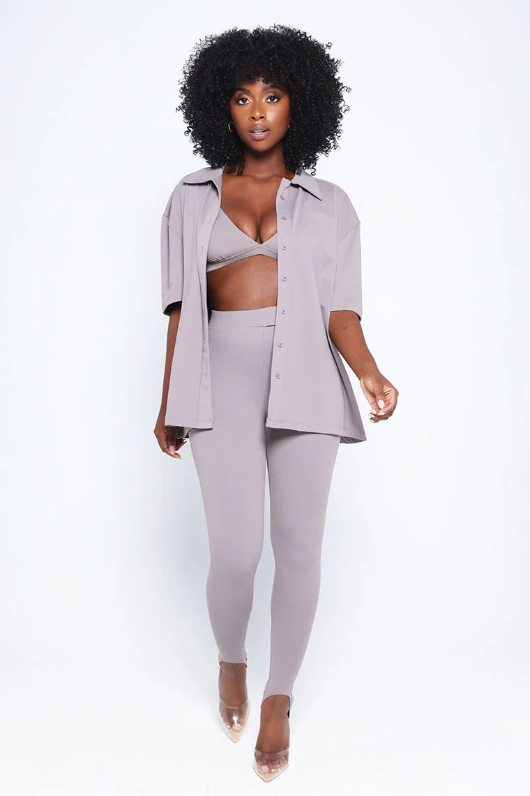 OB ESSENTIALS BRALETTE-MOCHA - Image 3