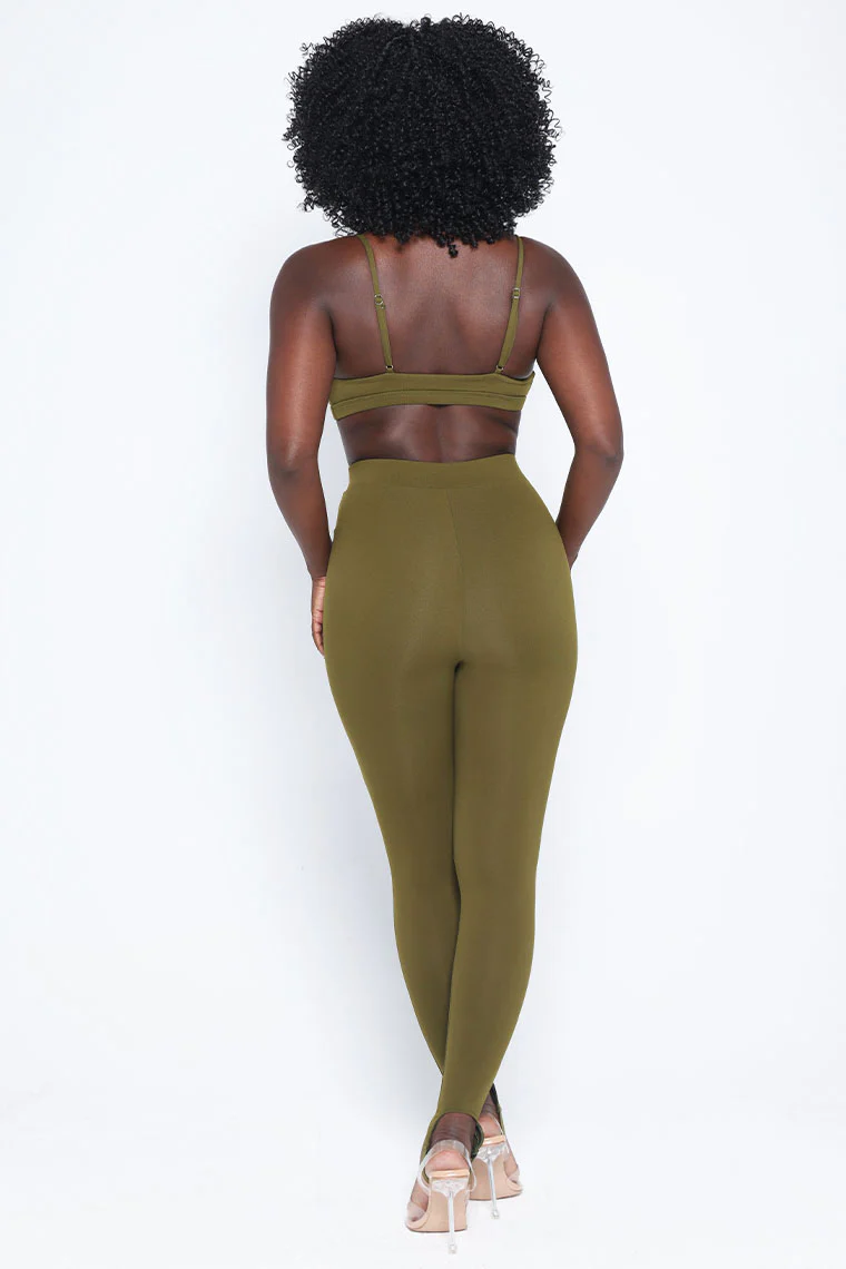 OB ESSENTIALS BRALETTE-OLIVE - Image 3