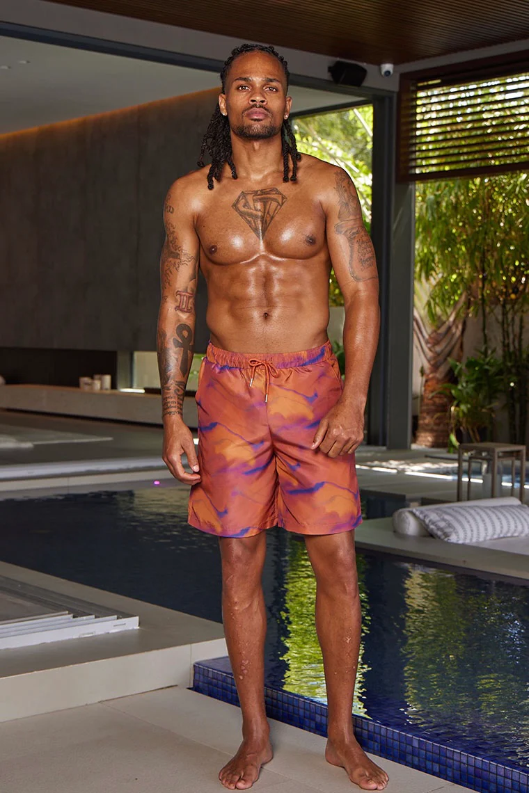 SAND DUNE SHORTS-PRINT