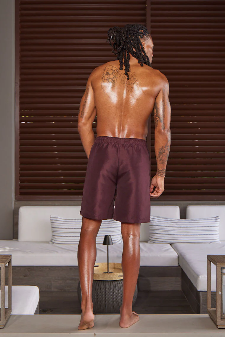 SAND DUNE SHORTS-CHOC/PLUM - Image 2
