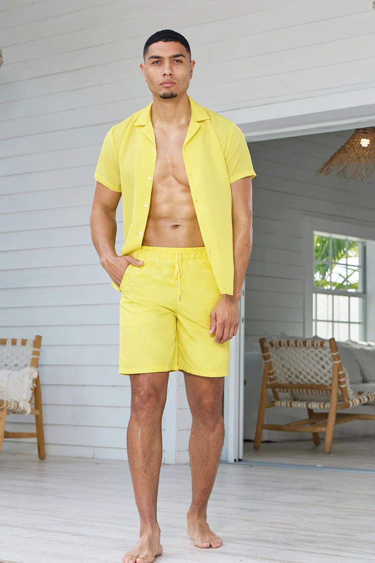 TIDAL SHIRT-YELLOW